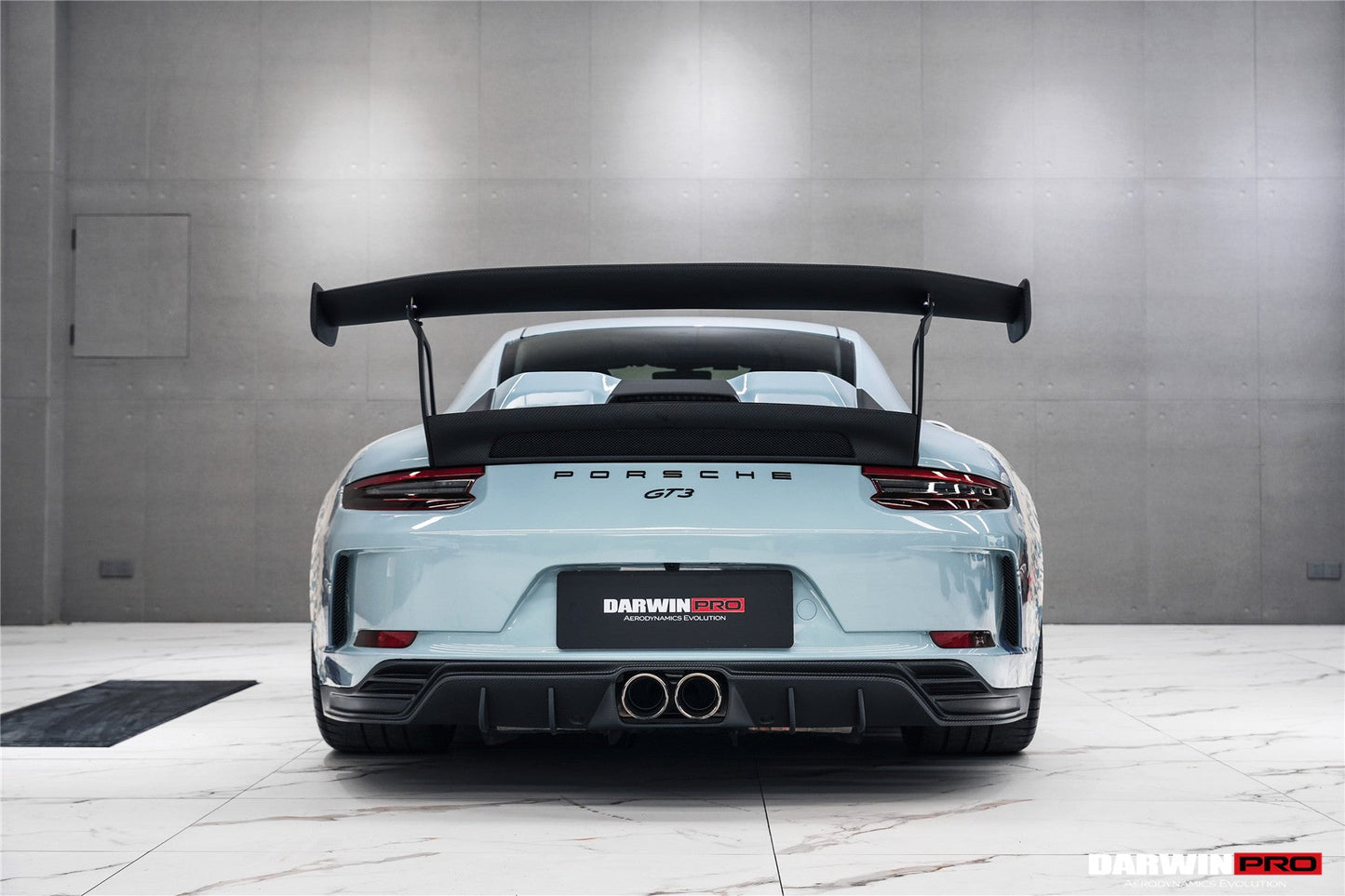 DarwinPRO 2017-2019 Porsche 911 991.2 GT3 Only BKSS Style Carbon Fiber Full Body Soft Kit - DarwinPRO Aerodynamics