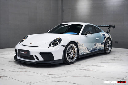 DarwinPRO 2017-2019 Porsche 911 991.2 GT3 Only BKSS Style Carbon Fiber Side Skirts