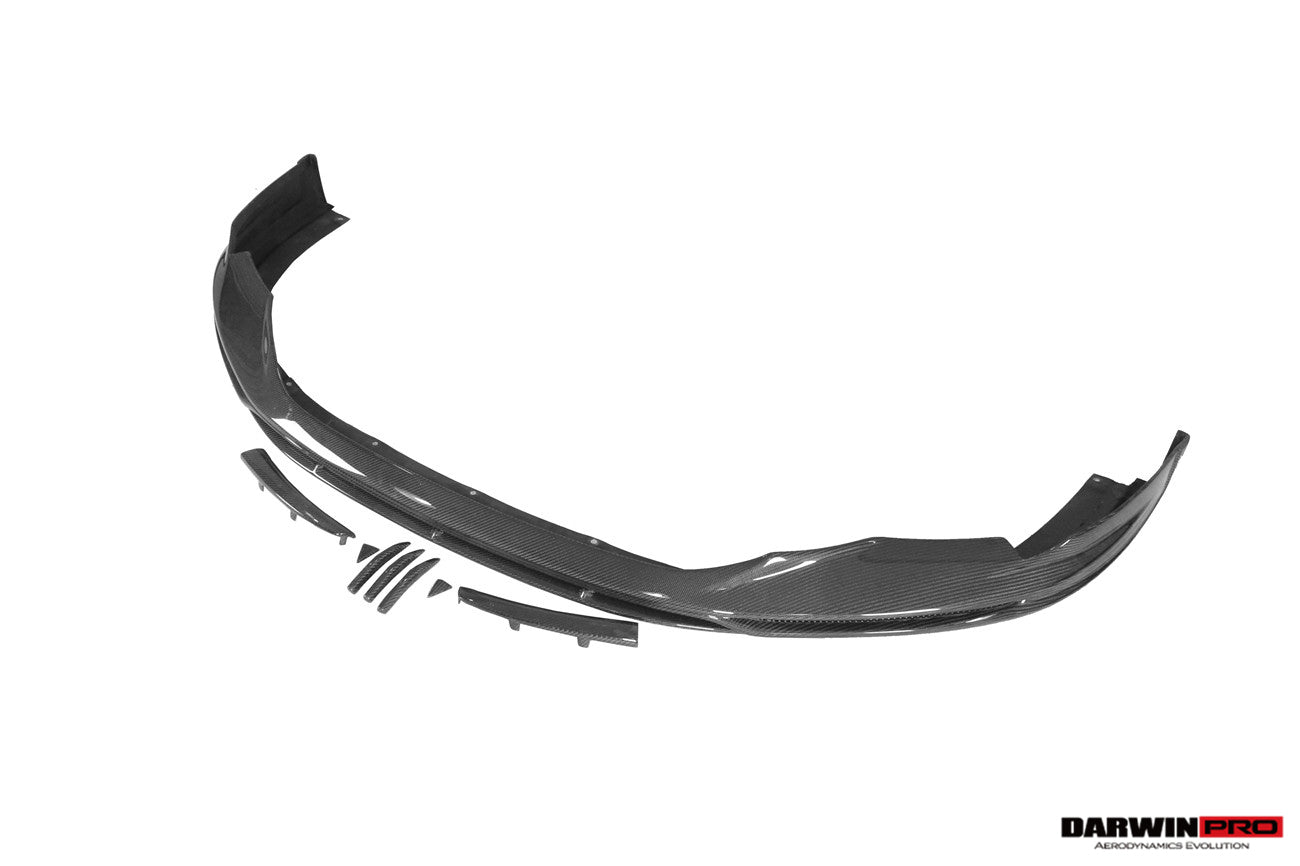 DarwinPRO 2017-2019 Porsche 911 991.2 GT3 Only BKSS Style Carbon Fiber Front lip - DarwinPRO Aerodynamics