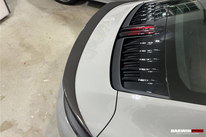 DarwinPRO 2019-UP Porsche 992.2 Facelift Carrera S 4 4S Targa Cabriolet BKSS Style Trunk Spoiler Wing - DarwinPRO Aerodynamics