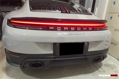 DarwinPRO 2019-UP Porsche 992.2 Facelift Carrera S 4 4S Targa Cabriolet BKSS Style Trunk Spoiler Wing - DarwinPRO Aerodynamics