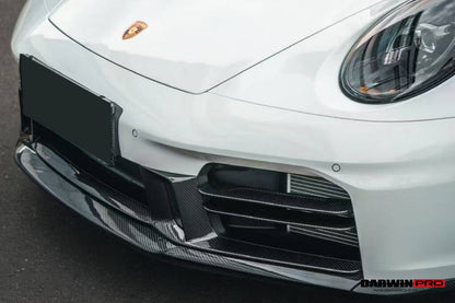 DarwinPRO 2024-UP Porsche 992.2 Facelift Carrera 2C 4C Coupe Cabriolet Sport Design Only OE Style Front Lip