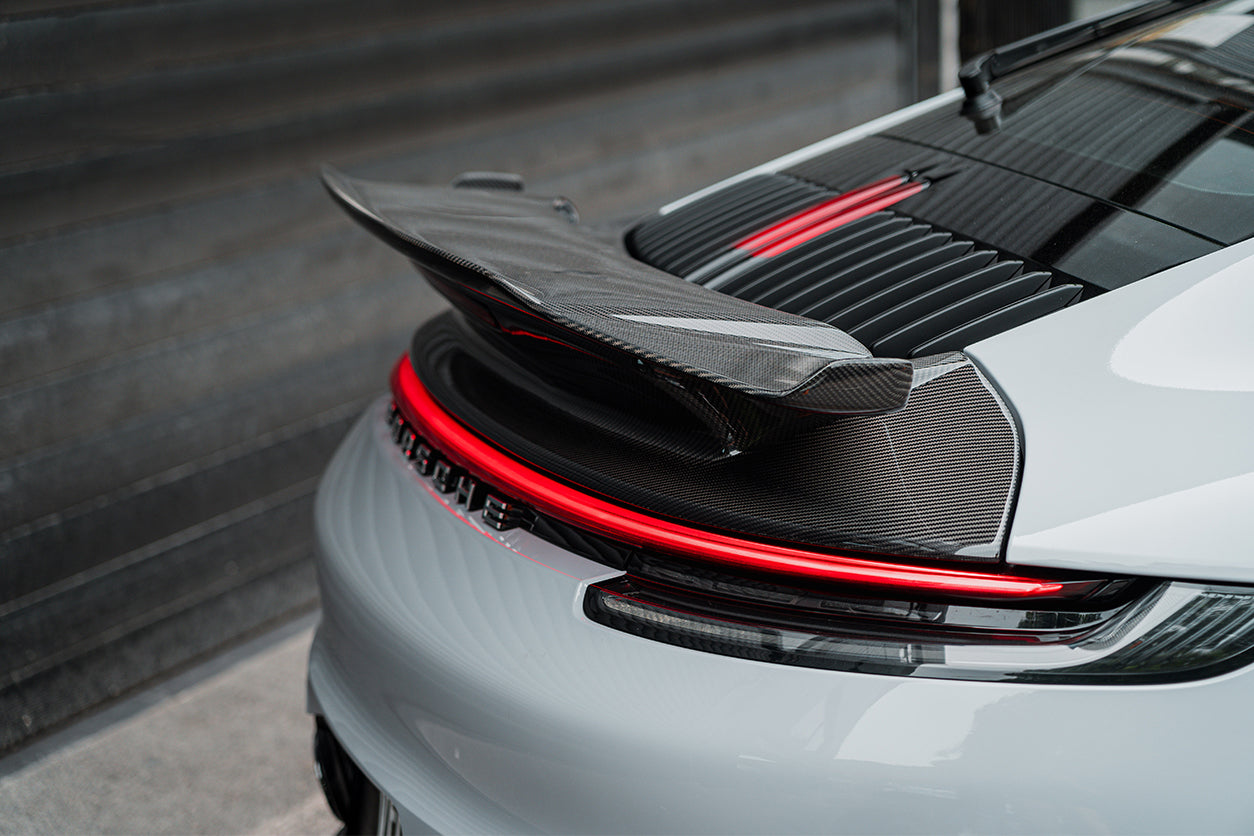 2019-2023 Porsche 911 992 Carrera S & 4 & 4S BKSSII Style Trunk Wing - DarwinPRO Aerodynamics