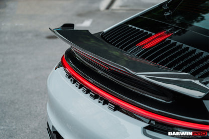 2019-2023 Porsche 911 992 Carrera S & 4 & 4S BKSSII Style Trunk Wing - DarwinPRO Aerodynamics