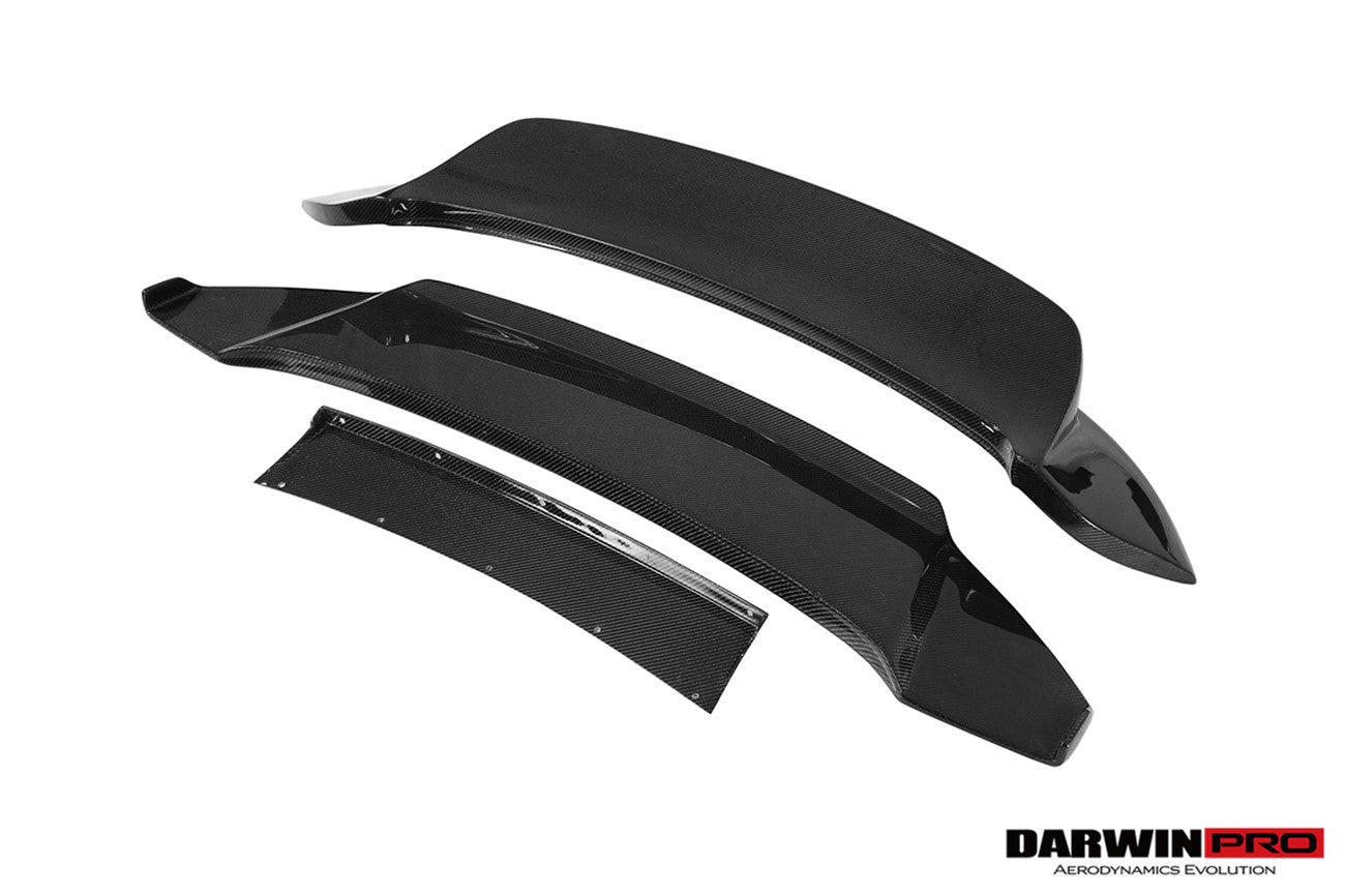 2019-2023 Porsche 911 992 Carrera S & 4 & 4S BKSSII Style Trunk Wing - DarwinPRO Aerodynamics