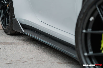 DarwinPRO 2019-2023 Porsche 911 992 Carrera S & 4 & 4S & Targa & Cabriolet BKSS Style Side Skirts - DarwinPRO Aerodynamics