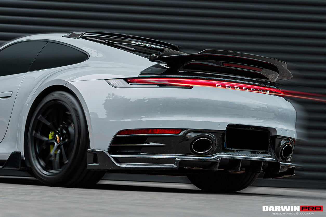 2019-2023 Porsche 911 992 Carrera S & 4 & 4S BKSSII Style Trunk Wing - DarwinPRO Aerodynamics