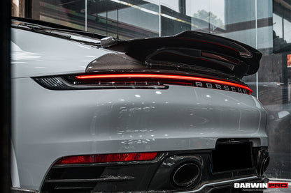 2019-2023 Porsche 911 992 Carrera S & 4 & 4S BKSSII Style Trunk Wing - DarwinPRO Aerodynamics