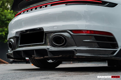 DarwinPRO 2019-2024 Porsche 911 992 Carrera S & 4 & 4S & Targa & Cabriolet OE Style Rear Diffuser - DarwinPRO Aerodynamics