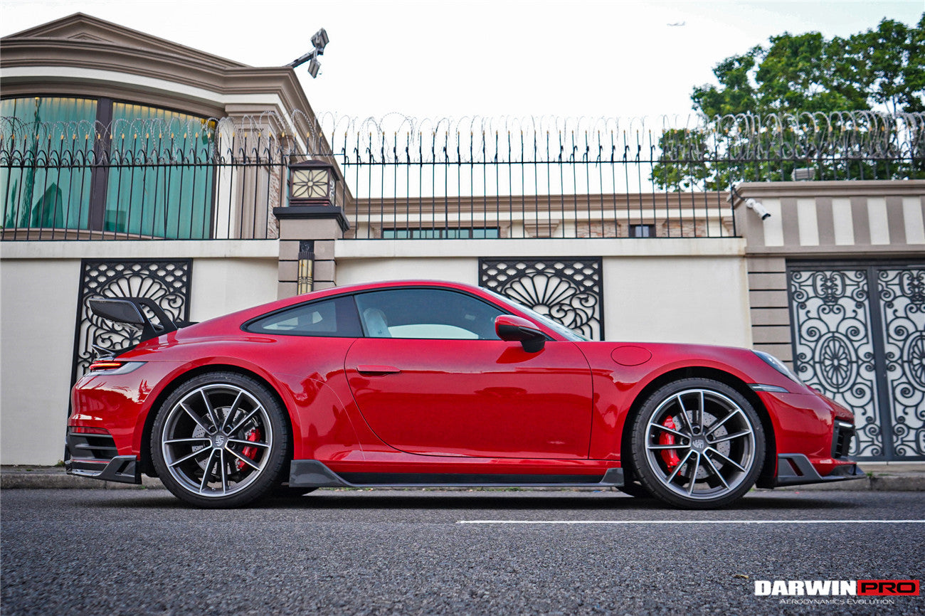 DarwinPRO 2019-2024 Porsche 911 992 Carrera & S & 4S GT3 Style Trunk Spoiler Wing - DarwinPRO Aerodynamics