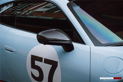 2019-2024 Porsche 911 992 Carrera & Targa & Turbo & Cabriolet & Taycan OE Style Mirror Housing Replacement - DarwinPRO Aerodynamics