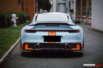 2019-2023 Porsche 911 992 Carrera S & 4 & 4S BKSSII Style Trunk Wing - DarwinPRO Aerodynamics