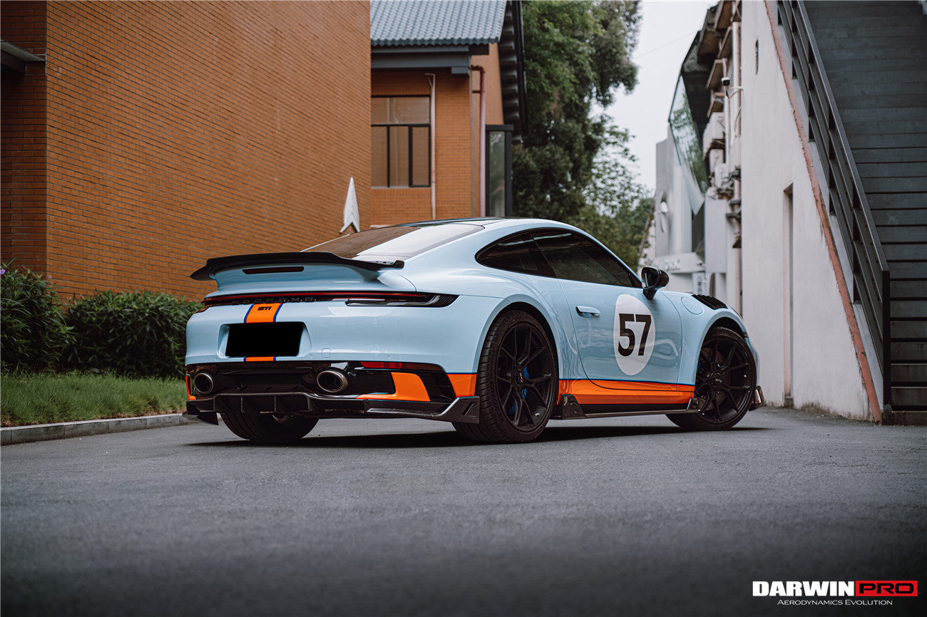 2019-2023 Porsche 911 992 Carrera S & 4 & 4S BKSSII Style Trunk Wing - DarwinPRO Aerodynamics