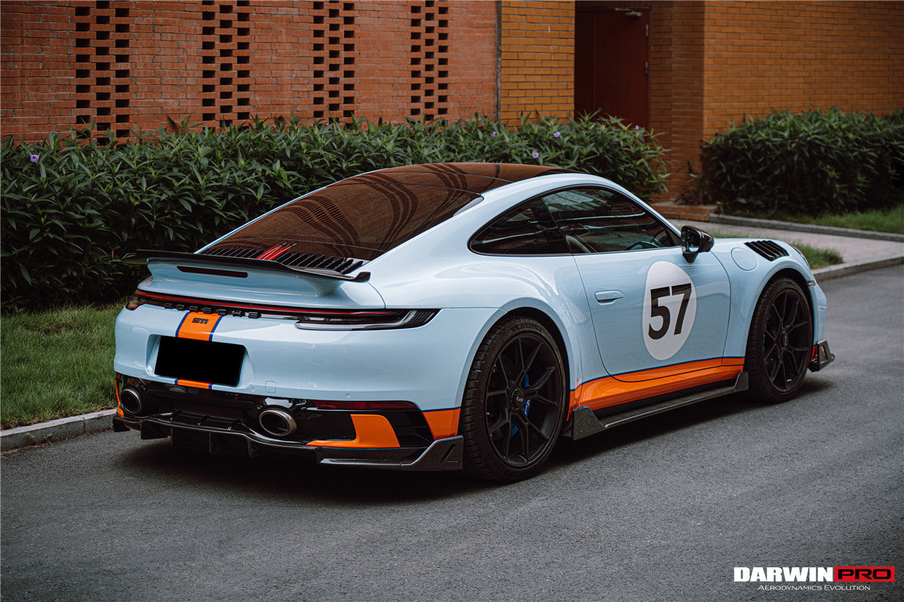 2019-2023 Porsche 911 992 Carrera S & 4 & 4S BKSSII Style Trunk Wing - DarwinPRO Aerodynamics