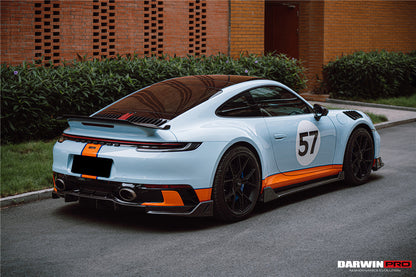 2019-2023 Porsche 911 992 Carrera S & 4 & 4S BKSSII Style Trunk Wing - DarwinPRO Aerodynamics