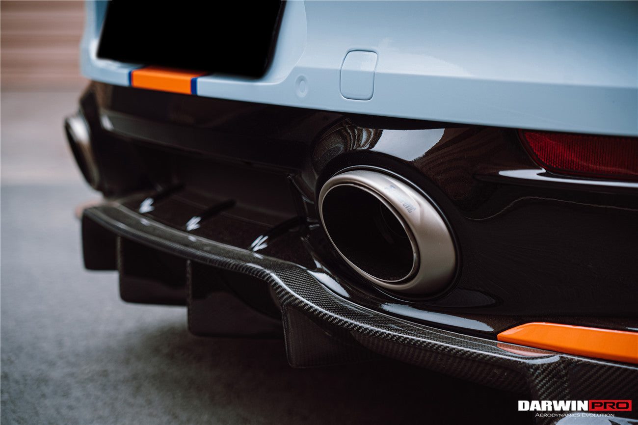 DarwinPRO 2019-2023 Porsche 911 992 Carrera & Targa S & 4 & 4S SD-Sport Design Modl BKSS Style Rear Lip - DarwinPRO Aerodynamics