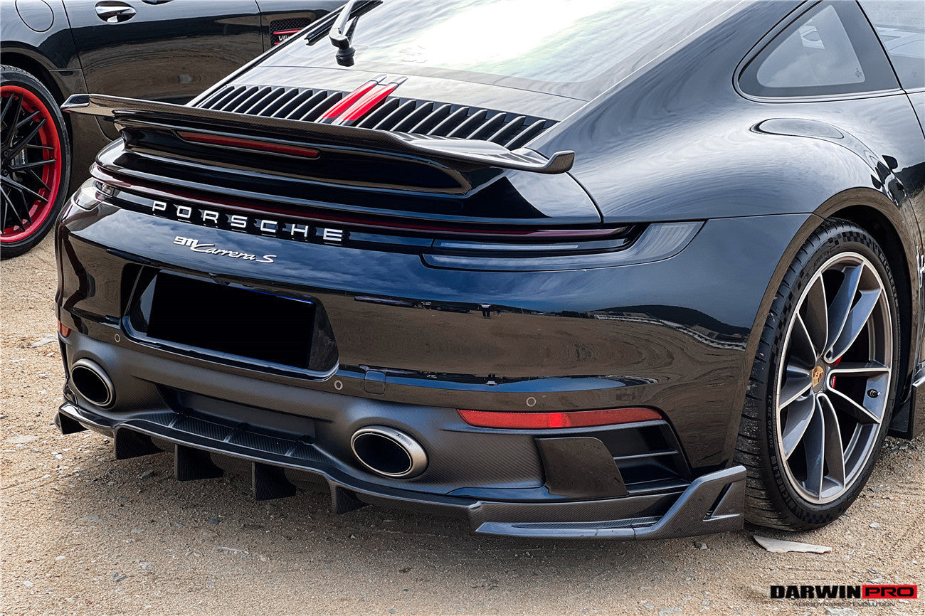 2019-2023 Porsche 911 992 Carrera S & 4 & 4S BKSSII Style Trunk Wing - DarwinPRO Aerodynamics