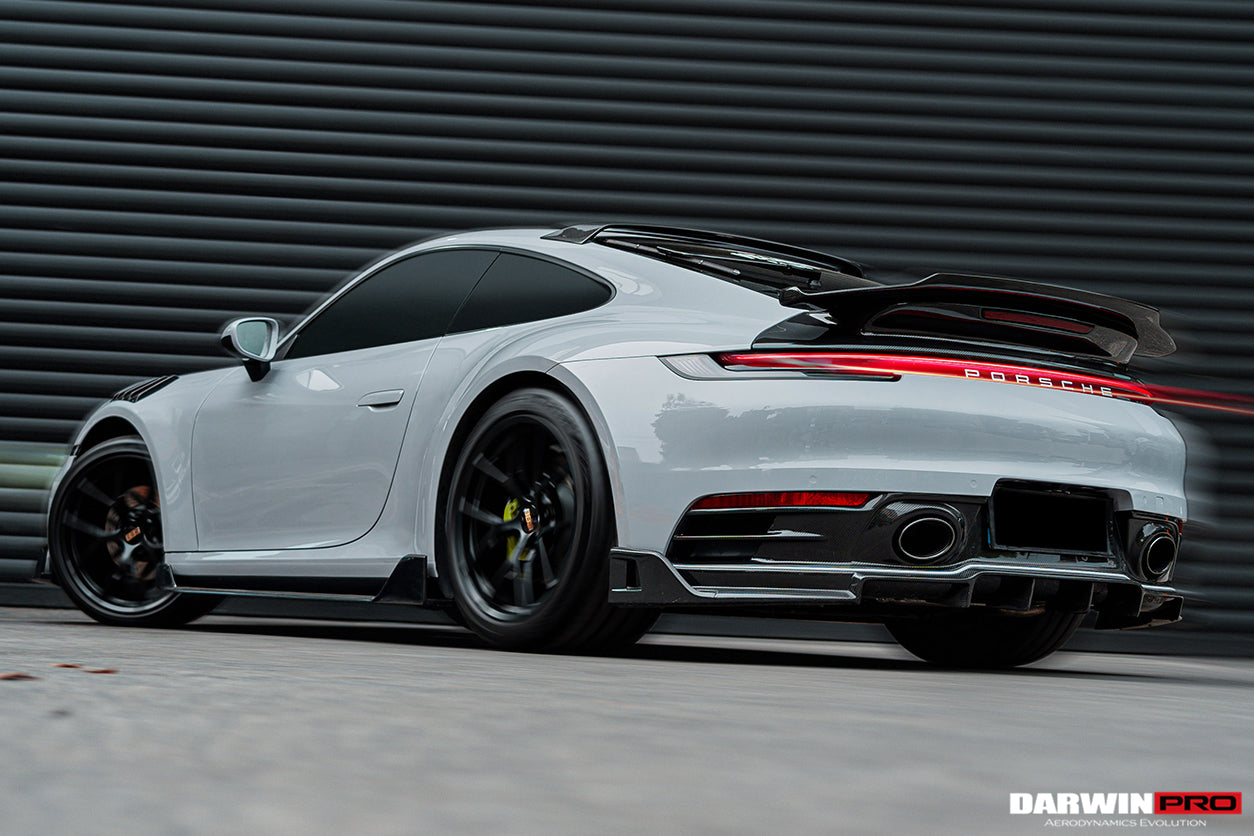 2019-2023 Porsche 911 992 Carrera S & 4 & 4S BKSSII Style Trunk Wing - DarwinPRO Aerodynamics