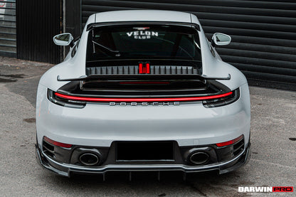 2019-2023 Porsche 911 992 Carrera S & 4 & 4S BKSSII Style Trunk Wing - DarwinPRO Aerodynamics