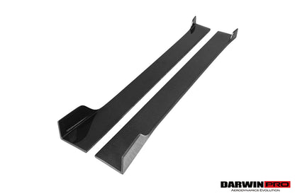 DarwinPRO 2019-2023 Porsche 911 992 Carrera S & 4 & 4S & Targa & Cabriolet BKSS Style Side Skirts - DarwinPRO Aerodynamics
