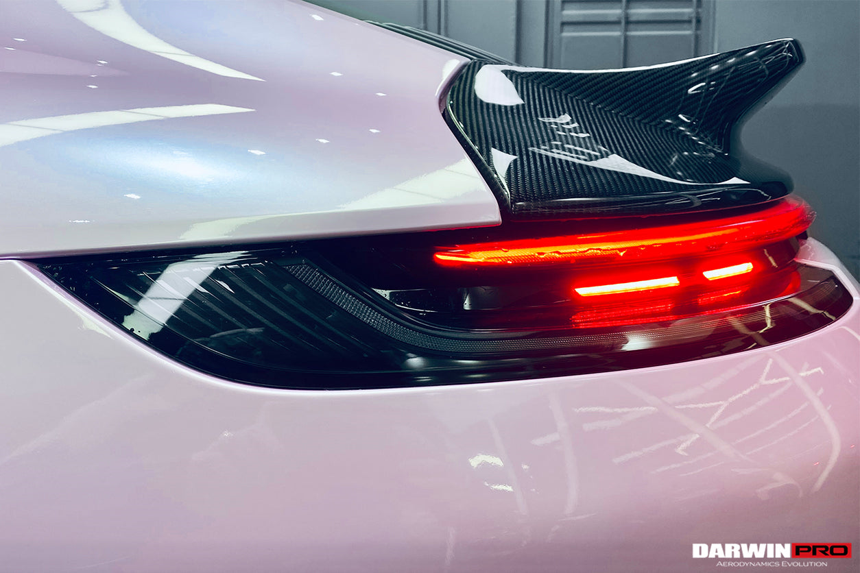 DarwinPRO 2019-2024 Porsche 911 992 Carrera S & 4 & 4S BKSS Style Trunk Wing - DarwinPRO Aerodynamics