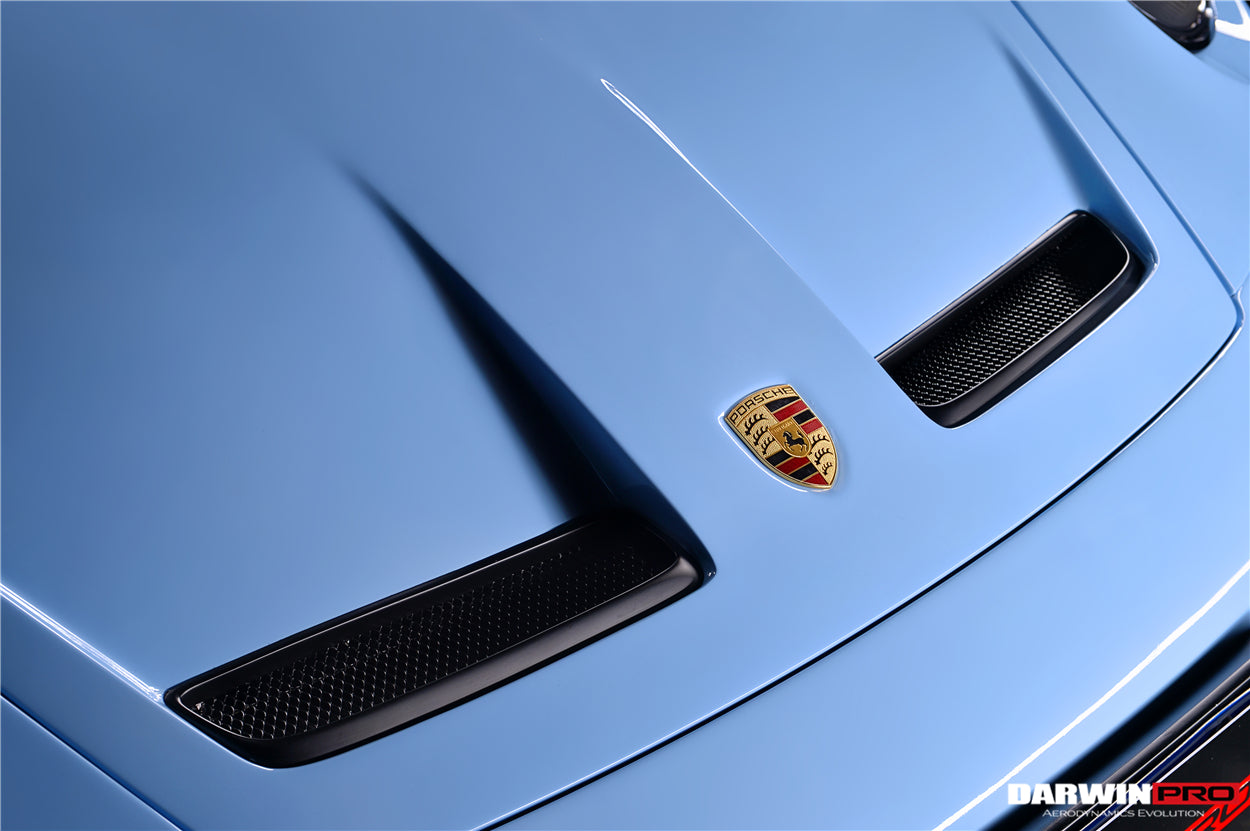DarwinPRO 2019-2024 Porsche 911 992 Carrera & S & 4 & 4S & Targa & Turbo S GT3 Style Hood