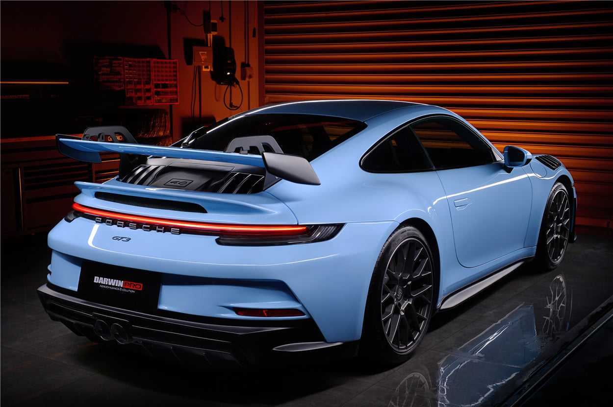 DarwinPRO 2019-UP Porsche 911 992 Carrera & S & 4 & 4S & Targa & Cabriolet GT3 Style Side Skirts