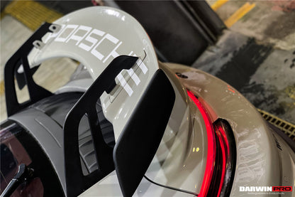 DarwinPRO 2019-2024 Porsche 911 992 Carrera & S & 4S GT3 Style Trunk Spoiler Wing - DarwinPRO Aerodynamics