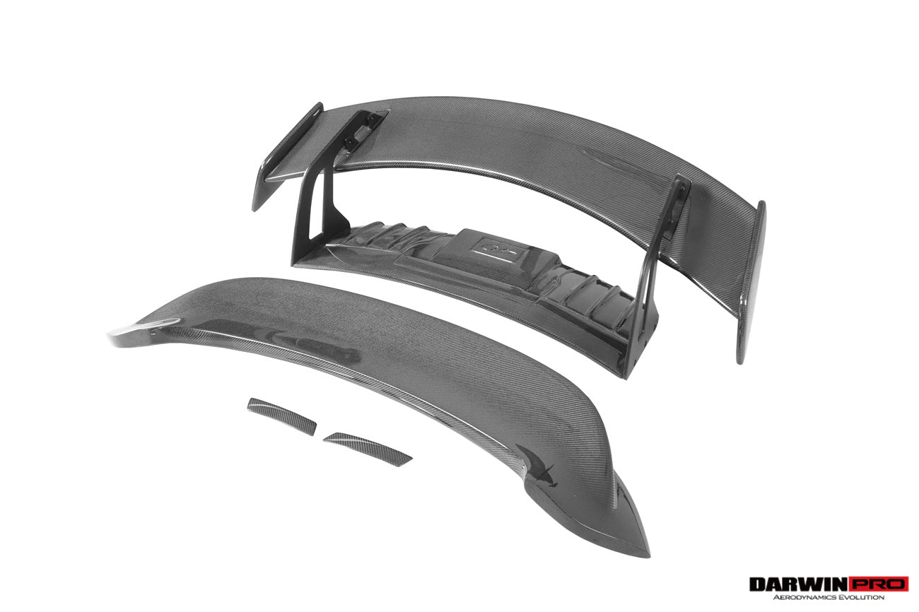 DarwinPRO 2019-2024 Porsche 911 992 Carrera & S & 4S GT3 Style Trunk Spoiler Wing