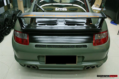 2005-2008 Porsche 911 997.1 Carrera S GT3 Style Rear Bumper - DarwinPRO Aerodynamics