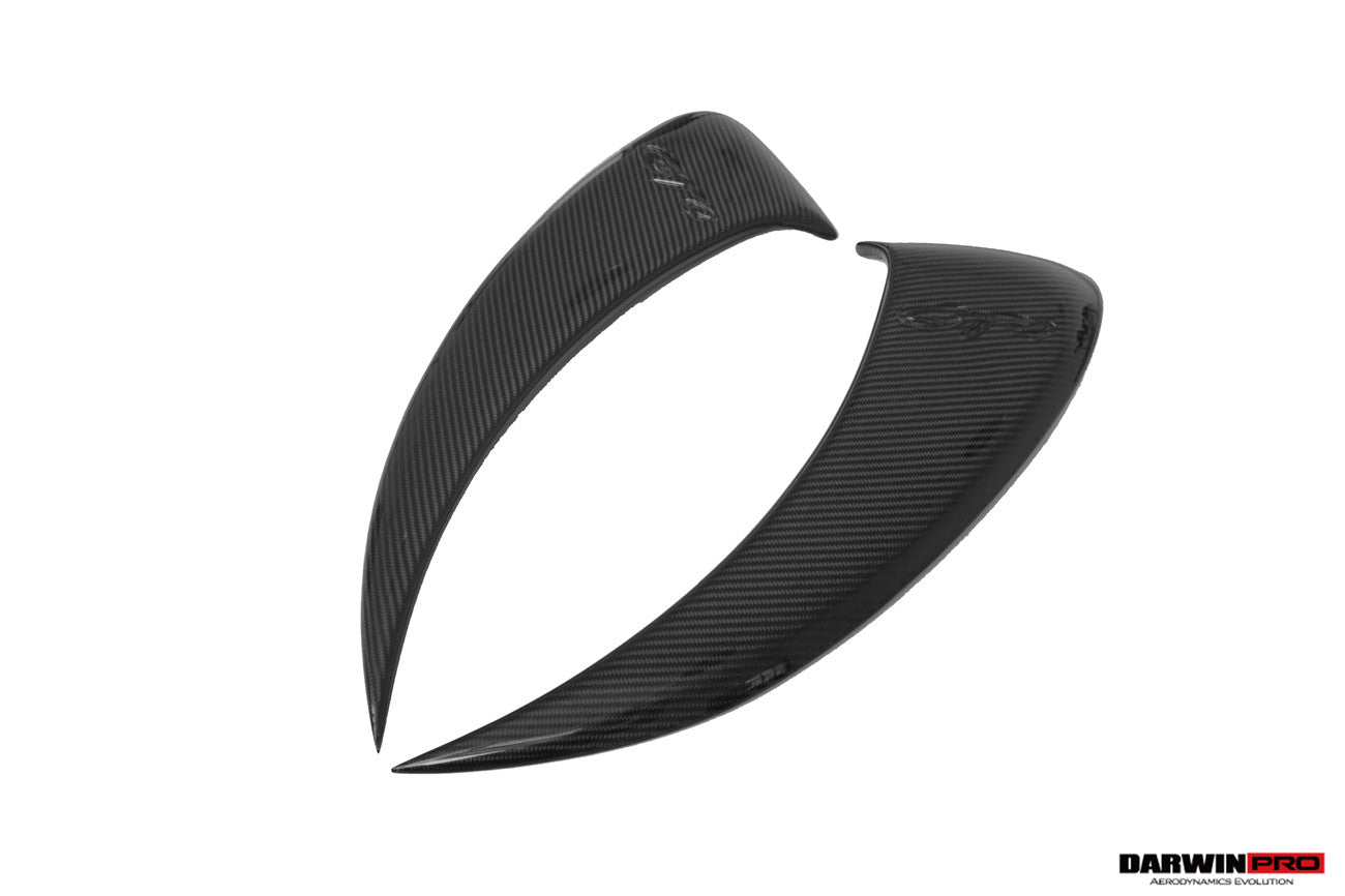 2012-2016 Porsche 981 Boxster Cayman GT4 Style Carbon Fiber Quarter Panel Side Scoops