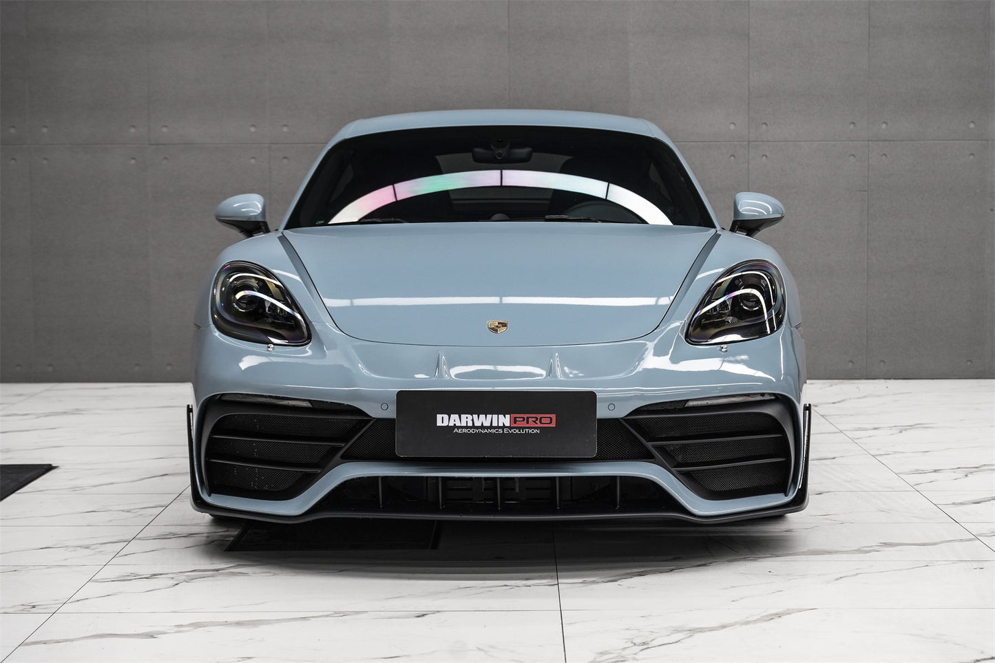 DarwinPRO 2016-2020 Porsche 718 Cayman & Boxster Stuttmate Part Carbon Fiber Front Bumper - DarwinPRO Aerodynamics