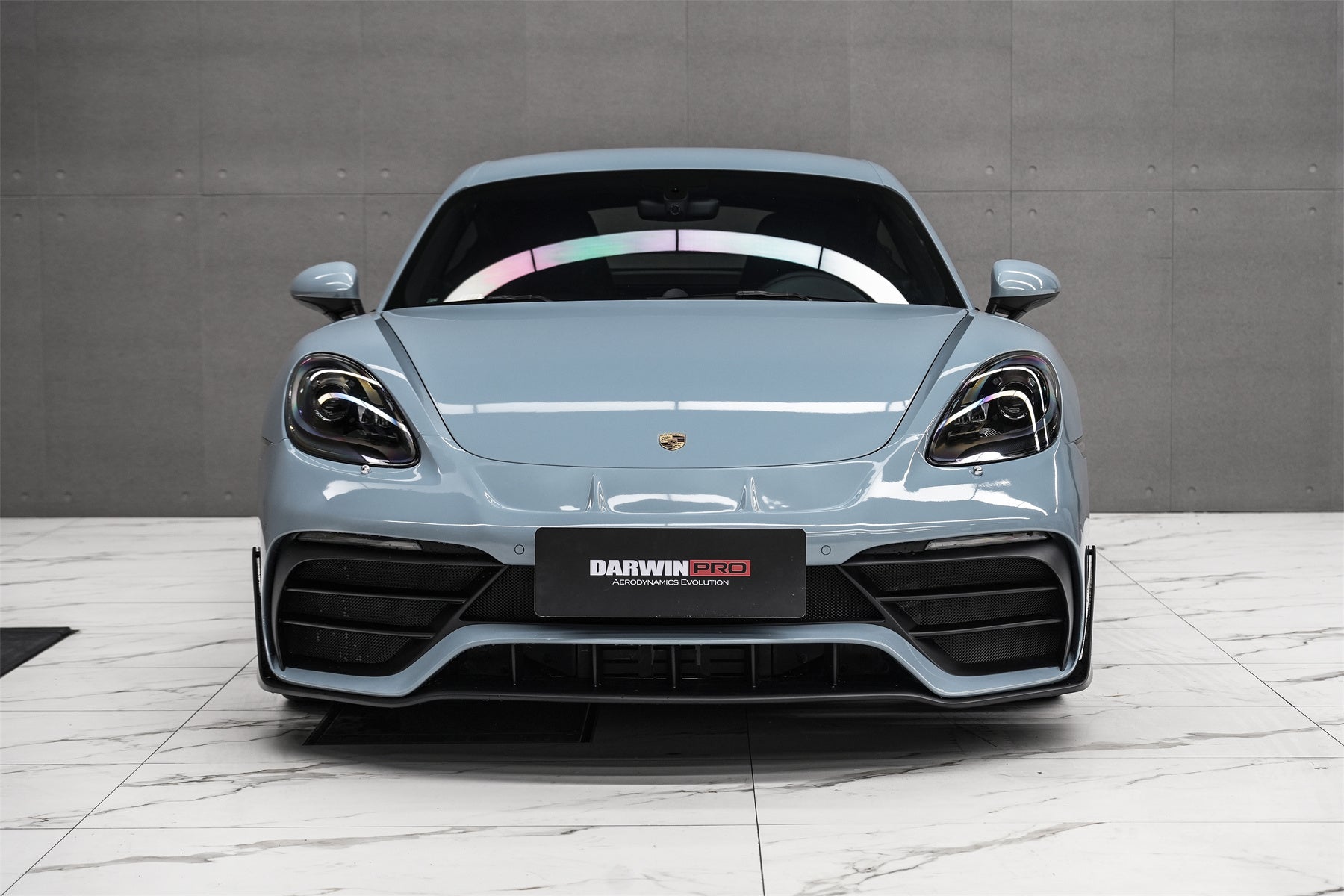 DarwinPRO 2016-2020 Porsche 718 Cayman & Boxster Stuttmate Part Carbon Fiber Front Bumper - DarwinPRO Aerodynamics