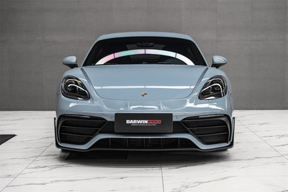 DarwinPRO 2016-2020 Porsche 718 Cayman & Boxster Stuttmate Part Carbon Fiber Front Bumper - DarwinPRO Aerodynamics