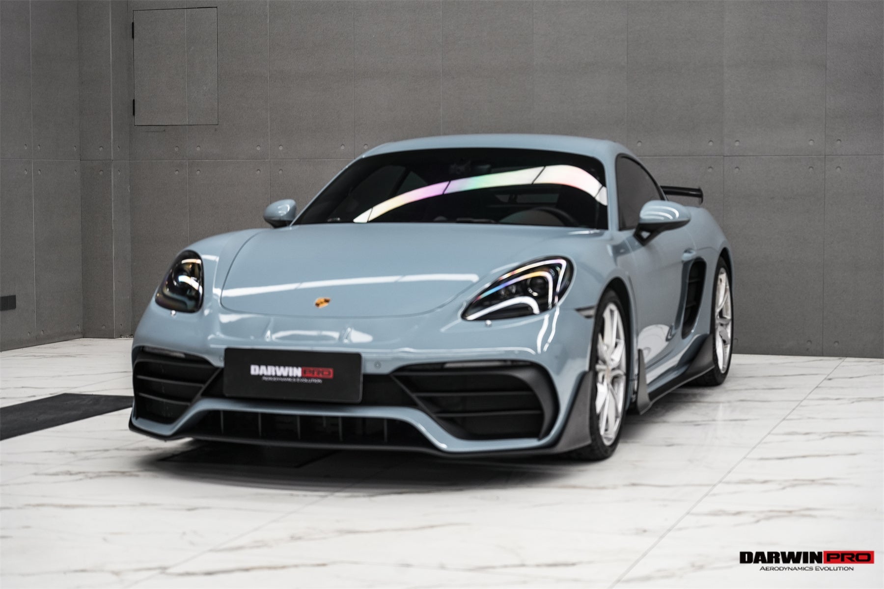 DarwinPRO 2016-2020 Porsche 718 Cayman & Boxster Stuttmate Part Carbon Fiber Front Bumper - DarwinPRO Aerodynamics