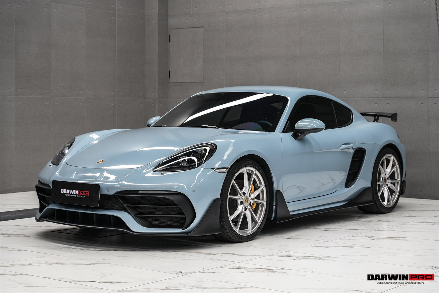 DarwinPRO 2016-2020 Porsche 718 Cayman & Boxster Stuttmate Part Carbon Fiber Front Bumper - DarwinPRO Aerodynamics