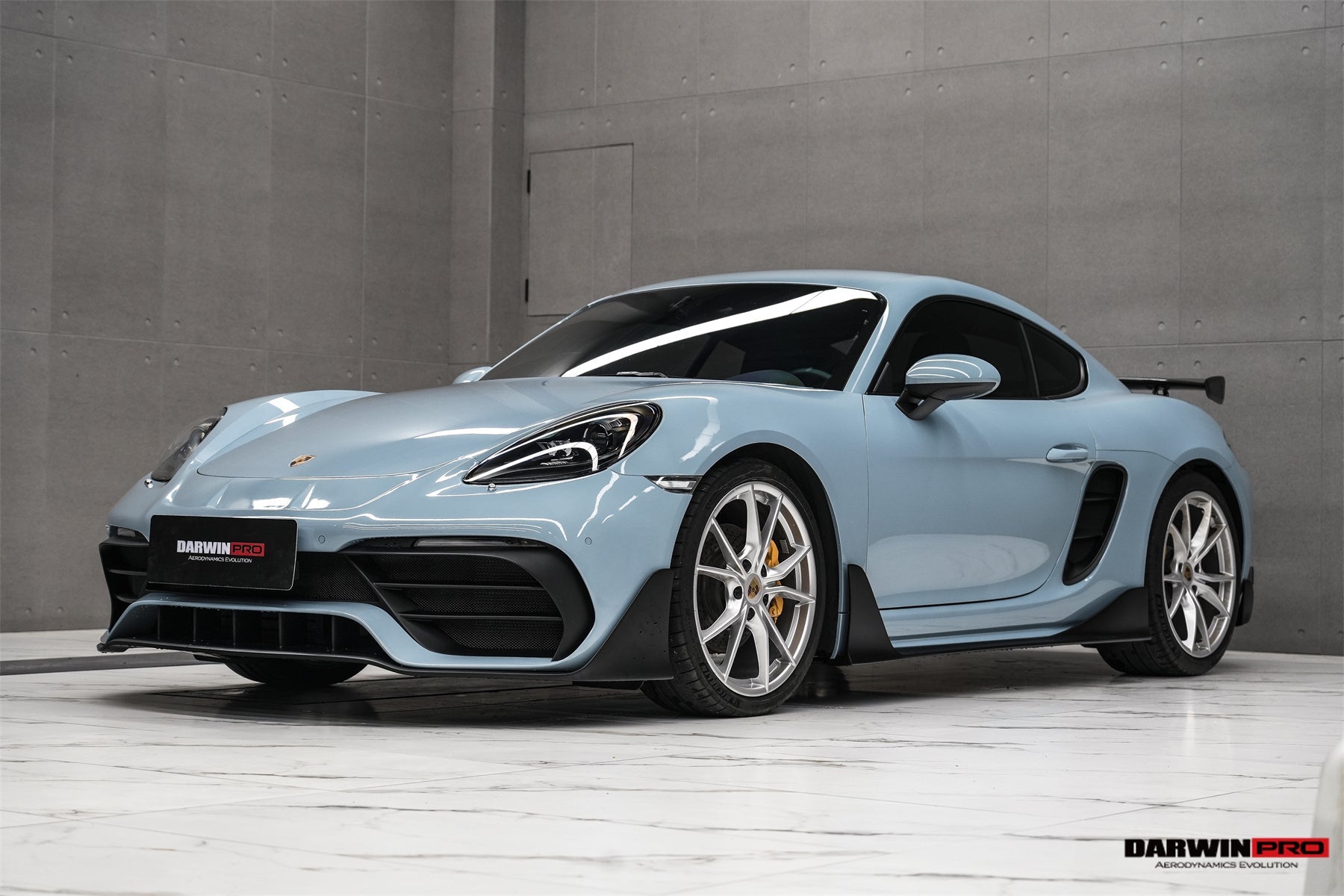 DarwinPRO 2016-2020 Porsche 718 Cayman & Boxster Stuttmate Part Carbon Fiber Front Bumper - DarwinPRO Aerodynamics