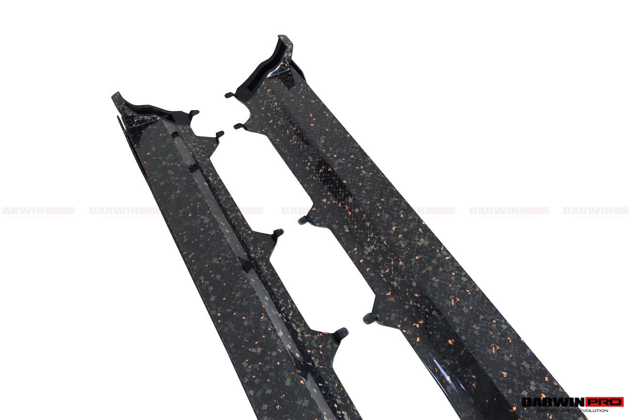 DarwinPRO 2018-2024 Rolls-Royce Cullinan BKSS Style Carbon Fiber Side Skirts