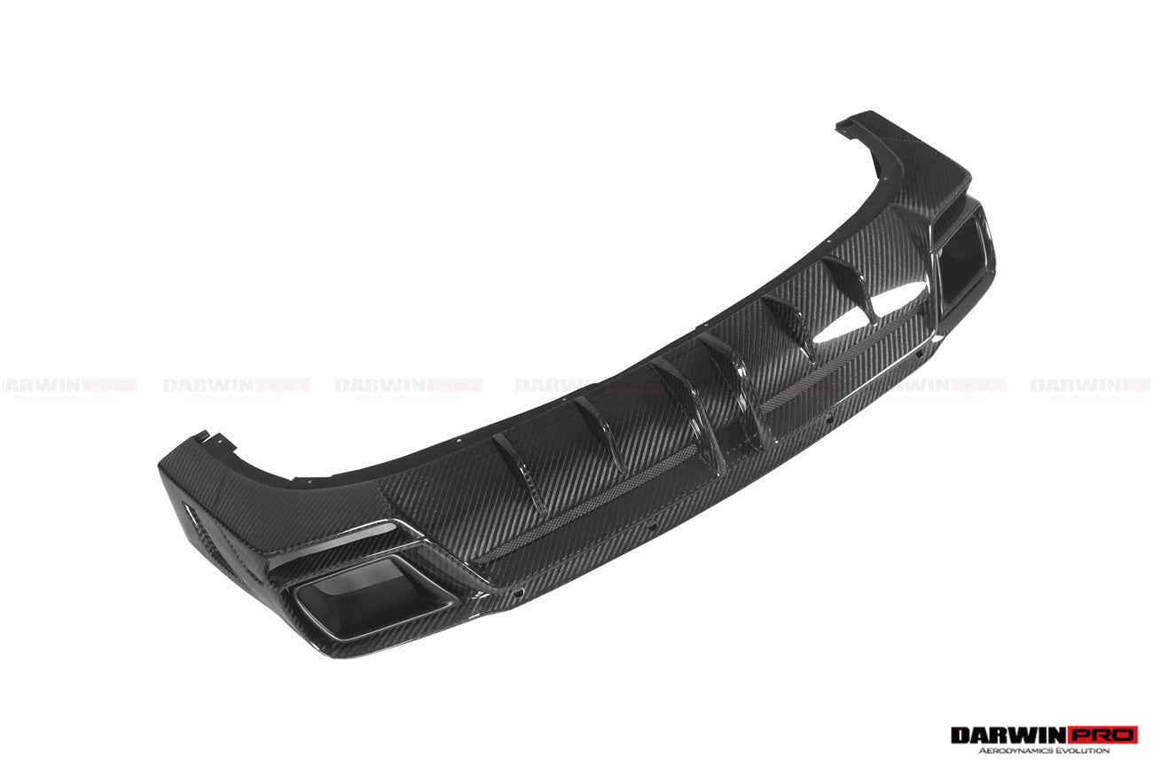 DarwinPRO 2018-2024 Rolls-Royce Cullinan BKSS Style Carbon Fiber Rear Lip Diffuser
