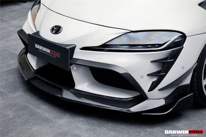 2019-UP Toyota GR Supra (J29 & DB) A90 A91 BKSS Style Carbon Fiber Front Canards