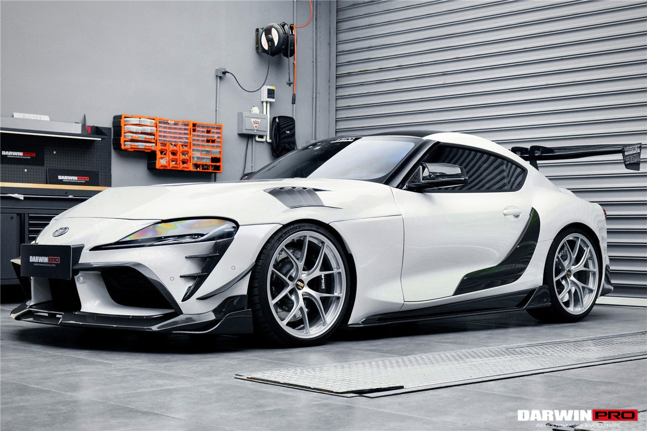 2019-UP Toyota GR Supra (J29 & DB) A90 A91 BKSS Style Carbon Fiber Front Bumper Vents