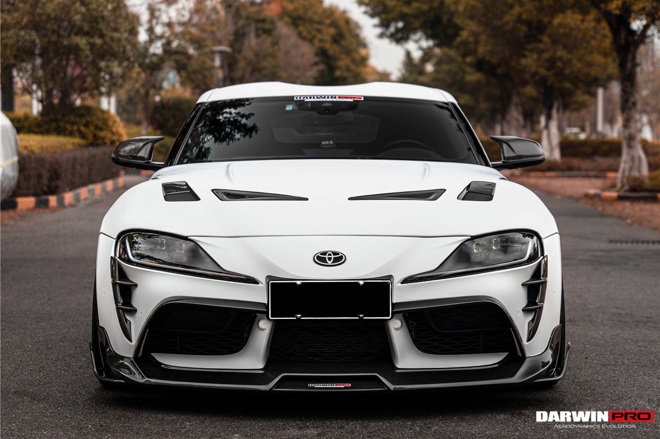 2019-UP Toyota GR Supra (J29 & DB) A90 A91 BKSS Style Carbon Fiber Front Lip