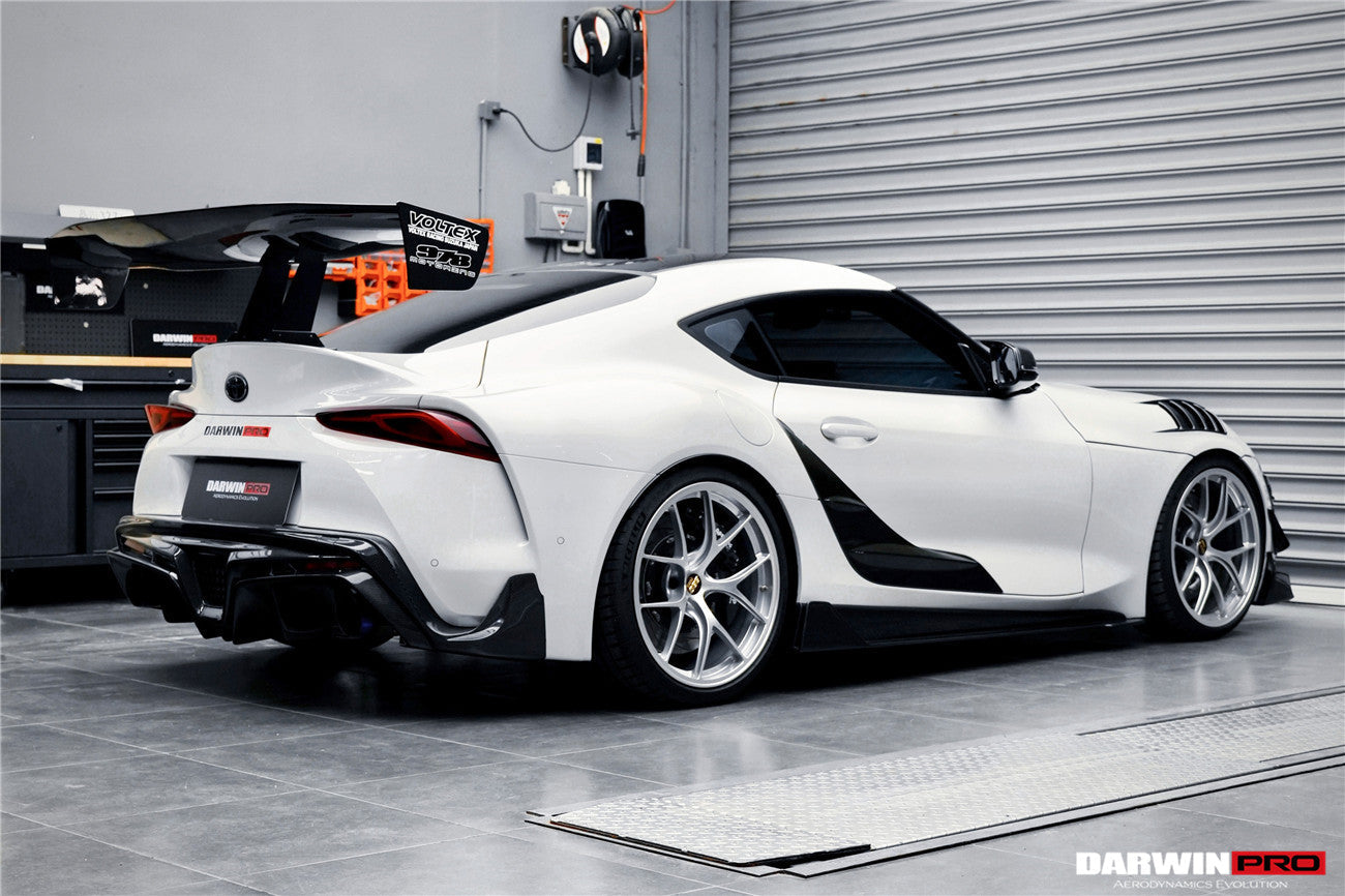 2019-UP Toyota GR Supra (J29 & DB) A90 A91 BKSS Style Carbon Fiber Side Skirts