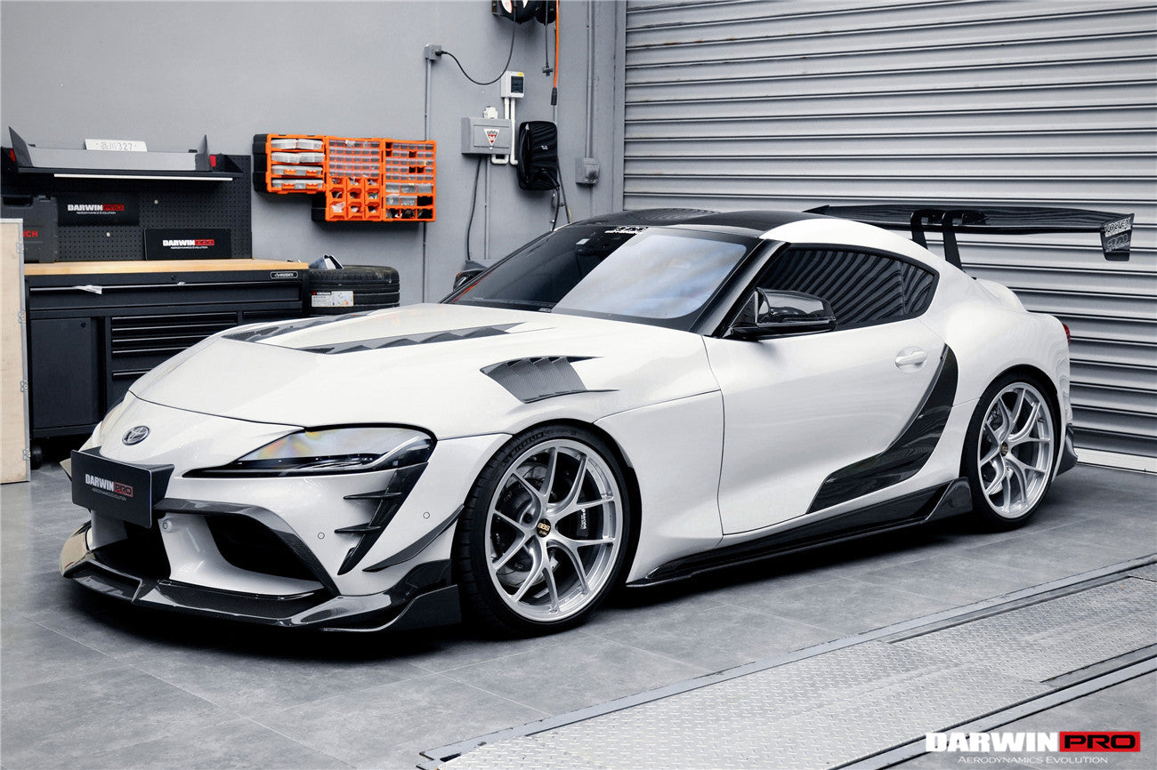 2019-UP Toyota GR Supra (J29 & DB) A90 A91 BKSS Style Carbon Fiber Side Skirts