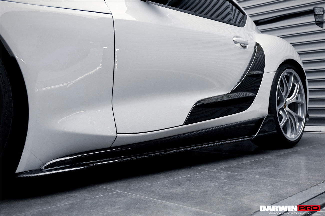 2019-UP Toyota GR Supra (J29 & DB) A90 A91 BKSS Style Carbon Fiber Side Skirts