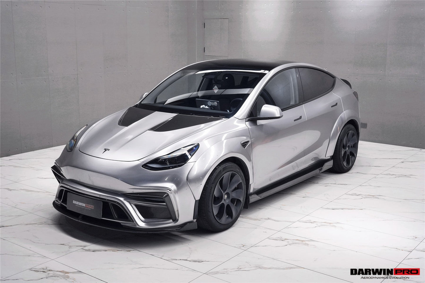 2020-2024 Tesla Model Y IMP Performance Carbon Fiber Hood - DarwinPRO Aerodynamics