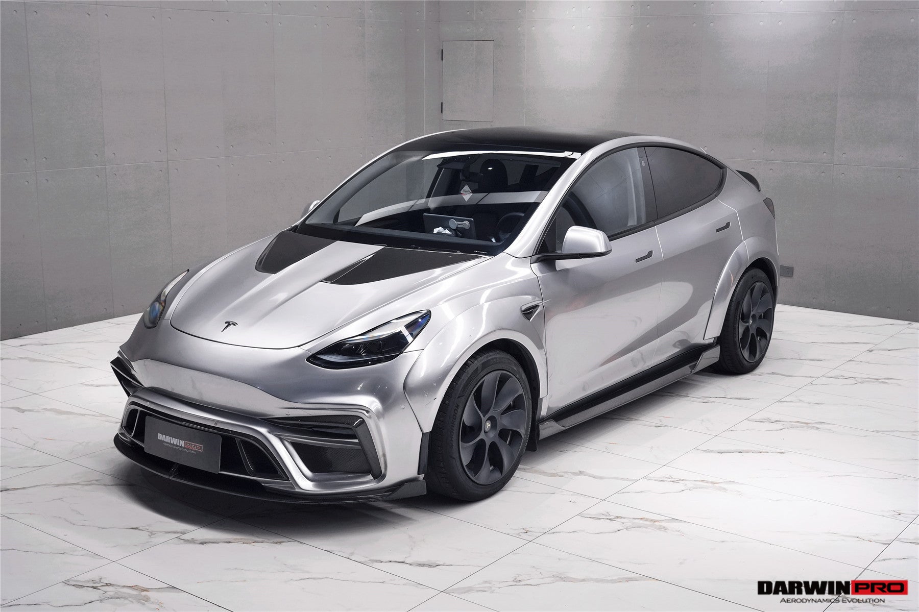 2020-2024 Tesla Model Y IMP Performance Carbon Fiber Hood - DarwinPRO Aerodynamics