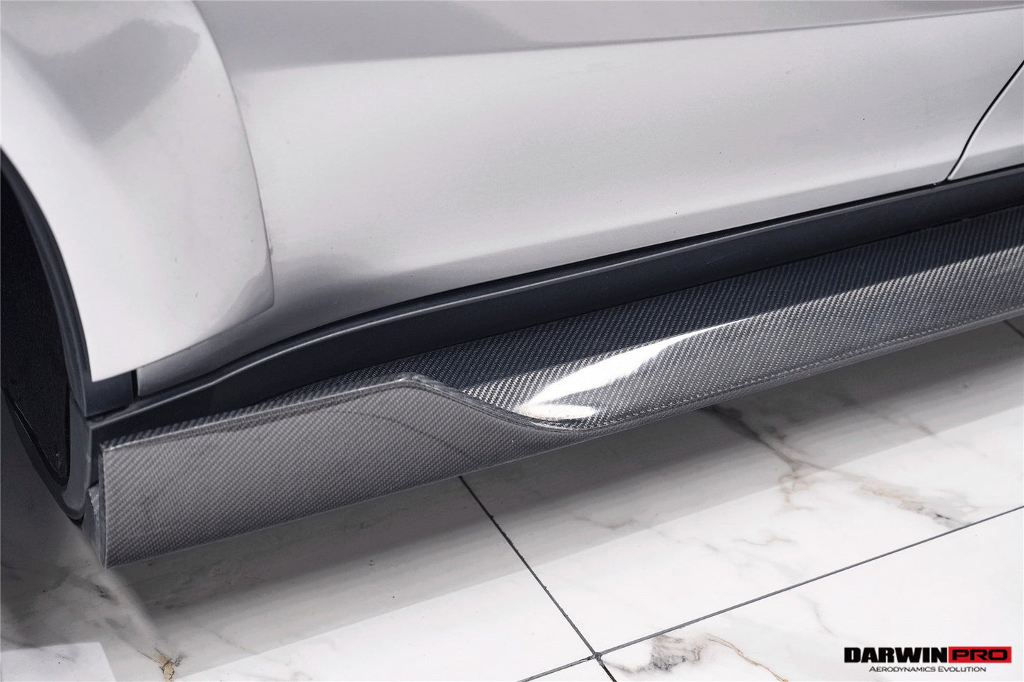 2020-2024 Tesla Model Y IMPII Performance Carbon Fiber Side Skirts