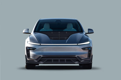 2025-UP Tesla Model Y Refresh OX Style Autoclave Carbon Fiber Front Splitter Lip