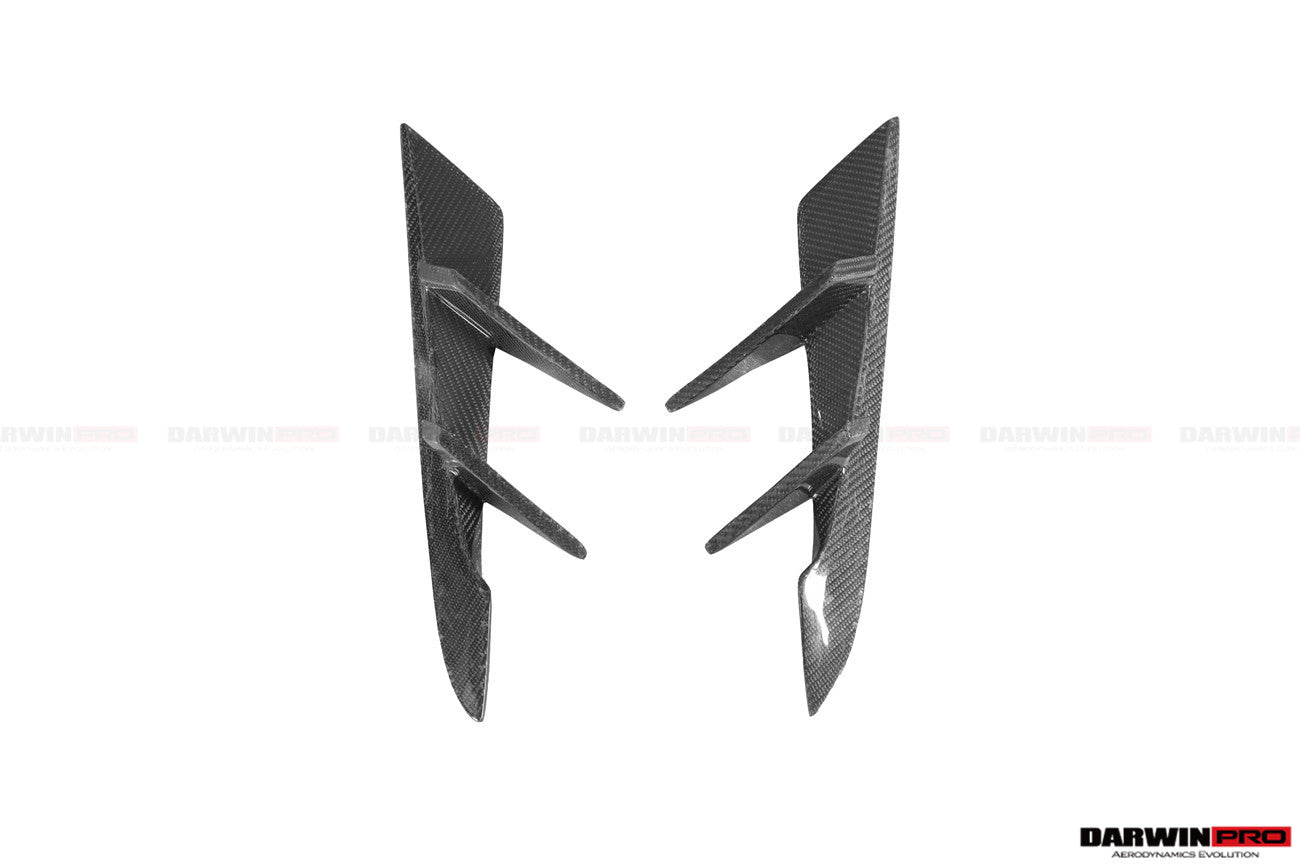 2019-UP Toyota GR Supra (J29 & DB) A90 A91 BKSS Style Carbon Fiber Front Bumper Vents